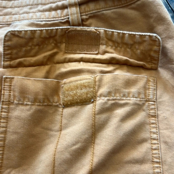 Rust Color Columbia Cargo Shorts With Multiple Zip | Velcro Pockets Sz 42 - Picture 8 of 10
